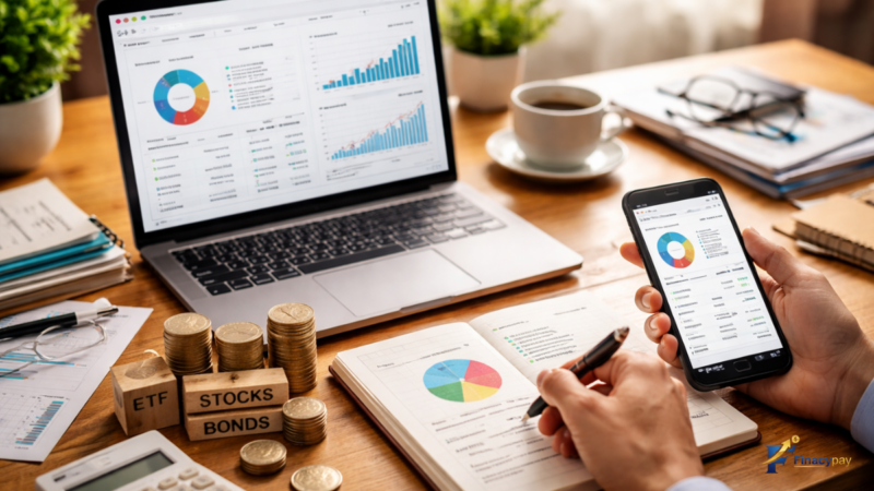 How to Build an Investment Portfolio for Beginners Safely and Efficiently